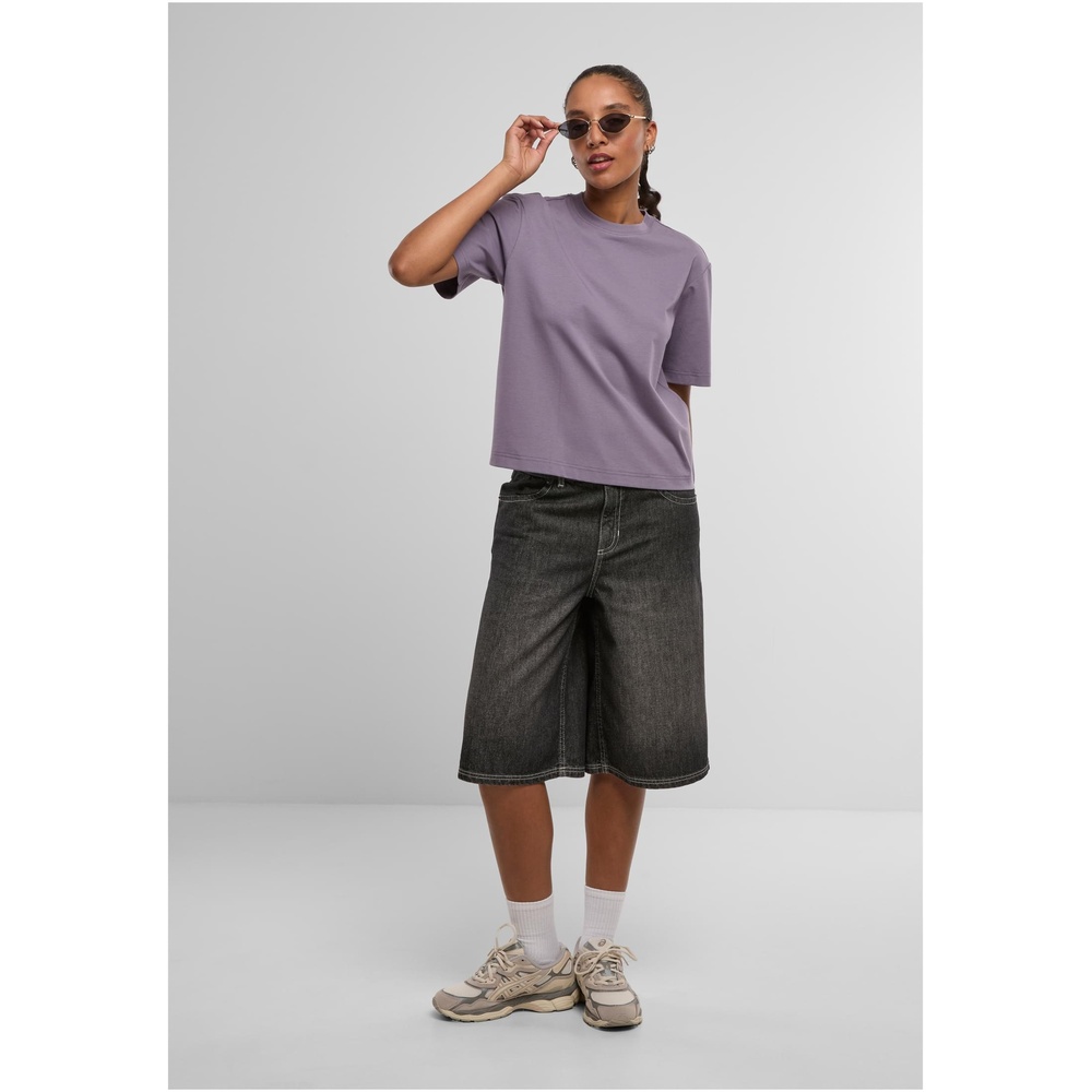 Urban Classics - Sorona Loose Fit Ladies Tshirt - Purple
